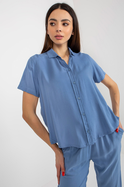 Sinine kardiganist särkpluus alamkraega