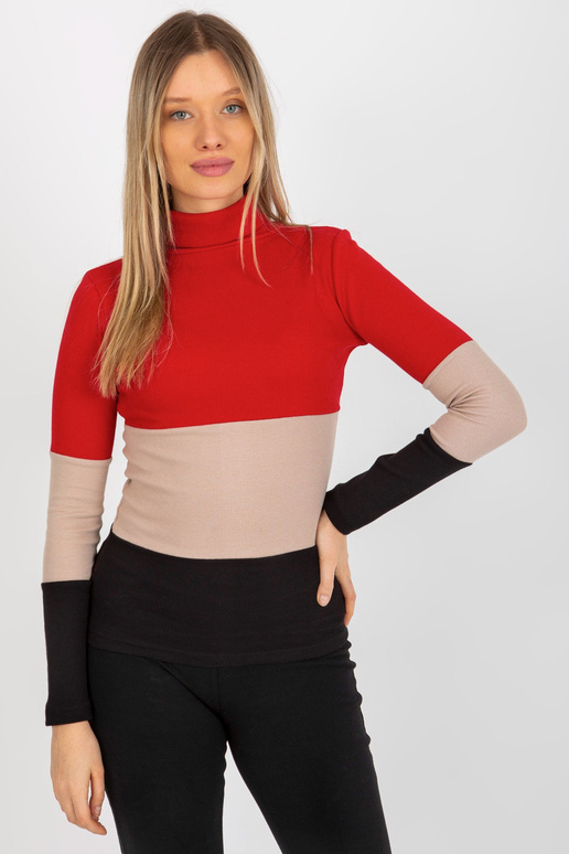 Punase ja musta värvi puuvillane...