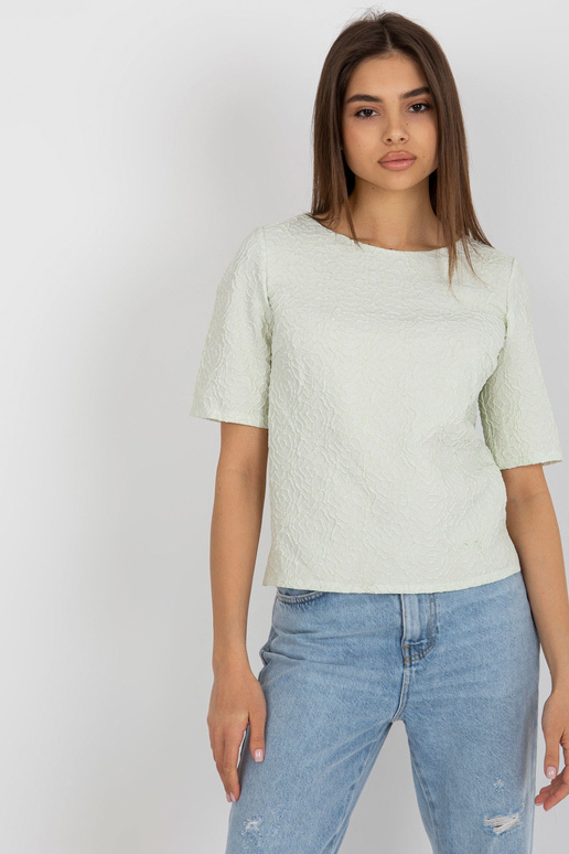 Heleroheline lühikeste varrukatega...