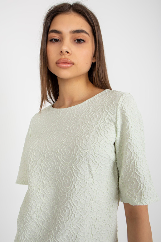 Heleroheline lühikeste varrukatega...