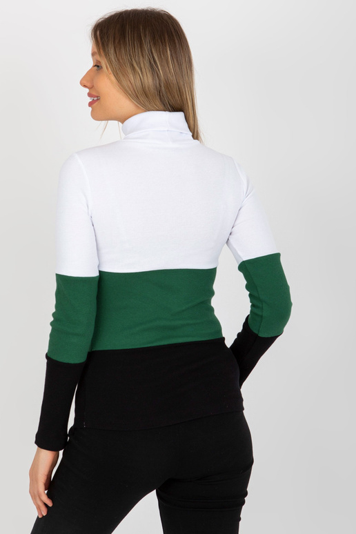 Valge ja must naiste triibulise...