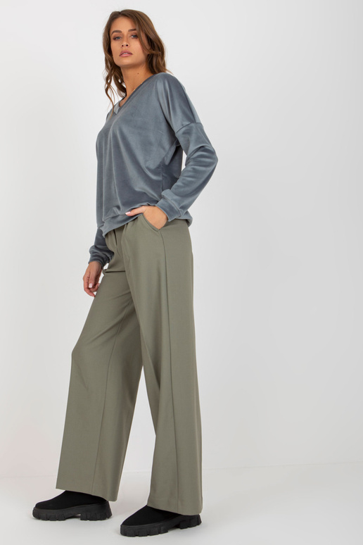 Dirty Blue Veluur kapuutsita...