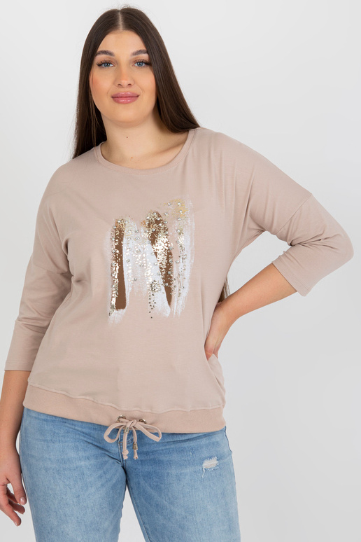 Beež ja pruun pluss suuruses naiste...