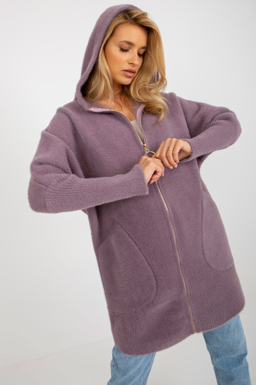Lilla naiste kapuutsiga alpakamantel