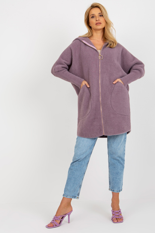 Lilla naiste kapuutsiga alpakamantel