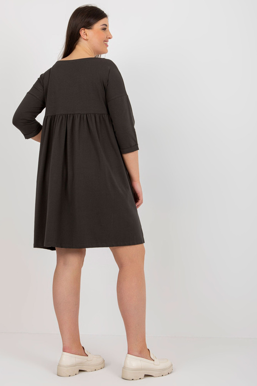 Khaki värvi dressipluus pluss 3/4...