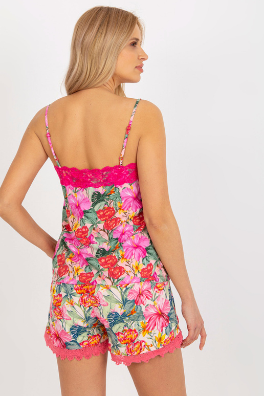 Lillerihmadega fuksia topp FRESH MADE