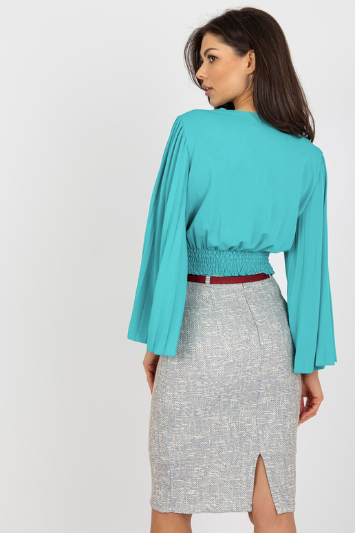 Sinine lühike pidulik pluus...