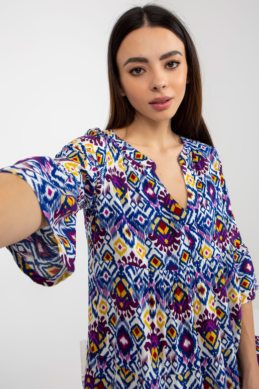 Lilla avar V-kaelusega kleit SUBLEVEL