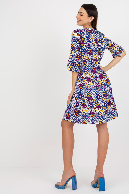 Lilla avar V-kaelusega kleit SUBLEVEL