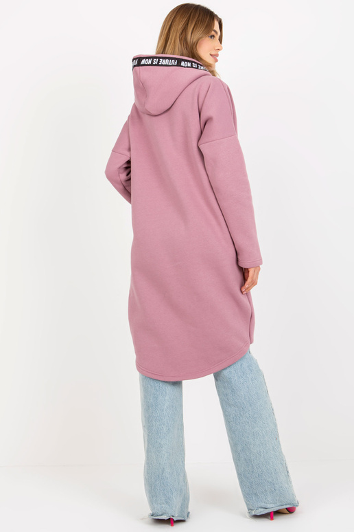 Määrdunud roosa ülisuur dressipluus...