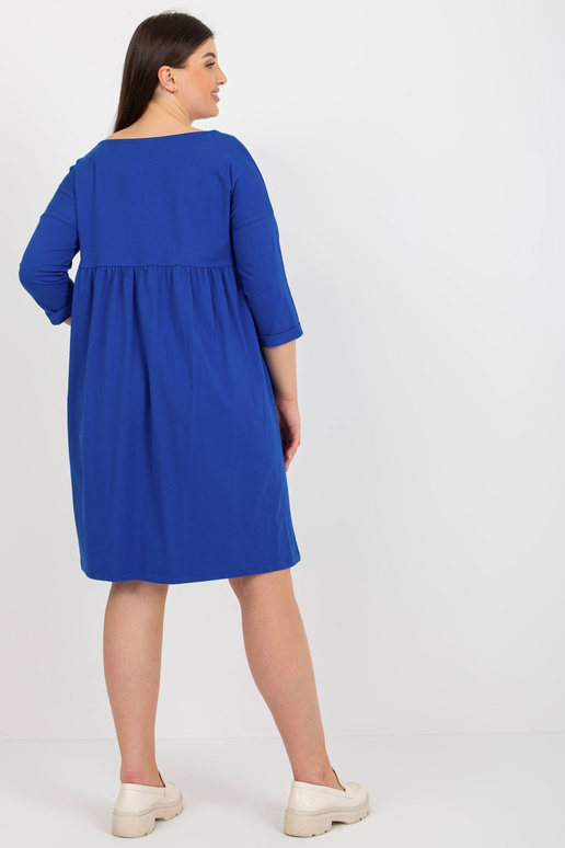 Tumesinine pluss suuruses põhikleit...