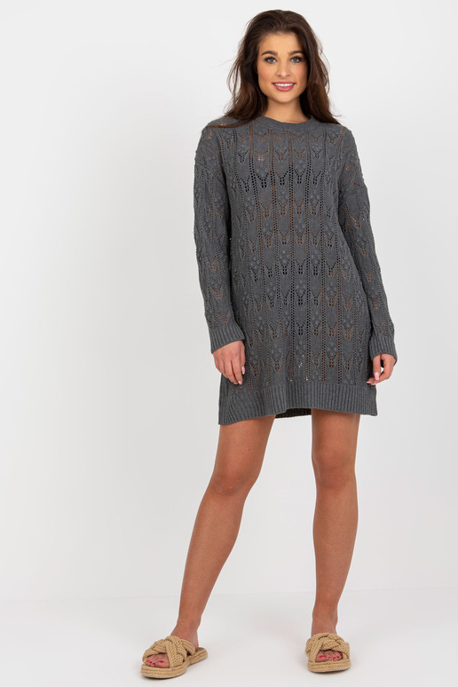 Tumehall avar villane kootud kleit