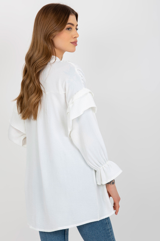 Ecru boho särk volangide ja volangidega OCH BELLA
