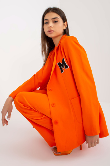 Oranž vabaajaülikonna bleiser 2