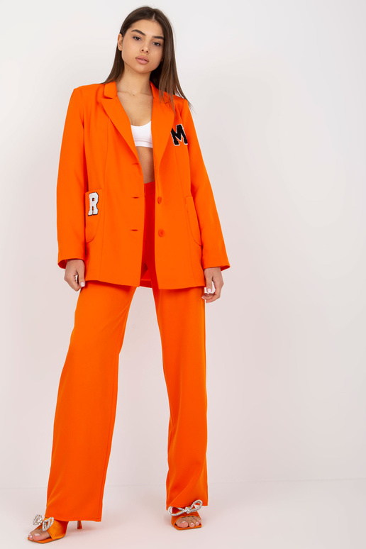 Oranž vabaajaülikonna bleiser