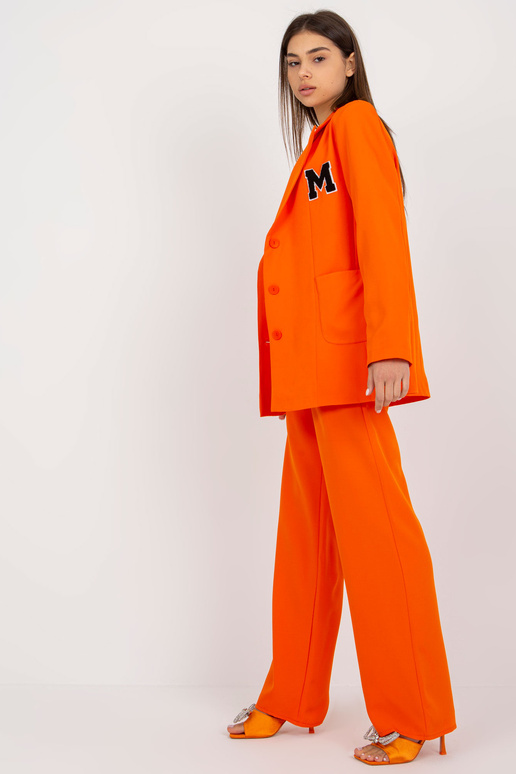 Oranž vabaajaülikonna bleiser