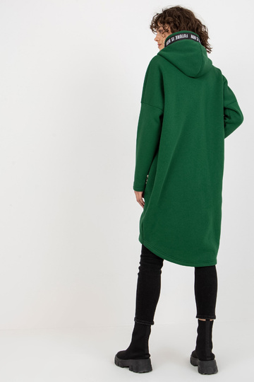 Tumeroheline pikk kampsun...