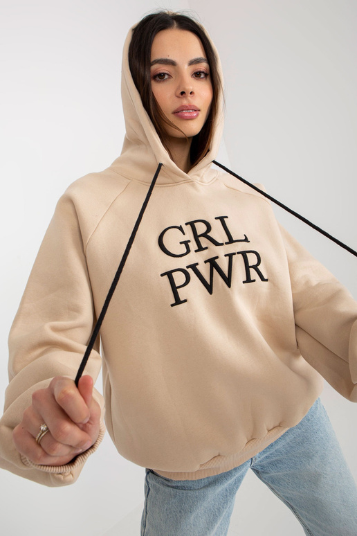 Beeži polsterdatud dressipluus Debby...