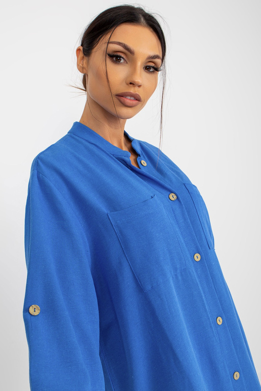 Sinine suvekleit linasega OCH BELLA