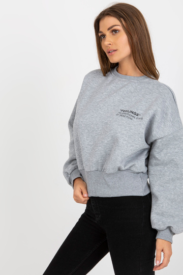 Hall lühike ümara kaelusega...