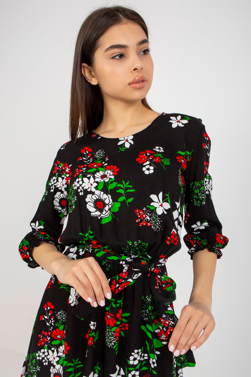 Must lilleline flantsiga minikleit Must lilleline flantsiga minikleit