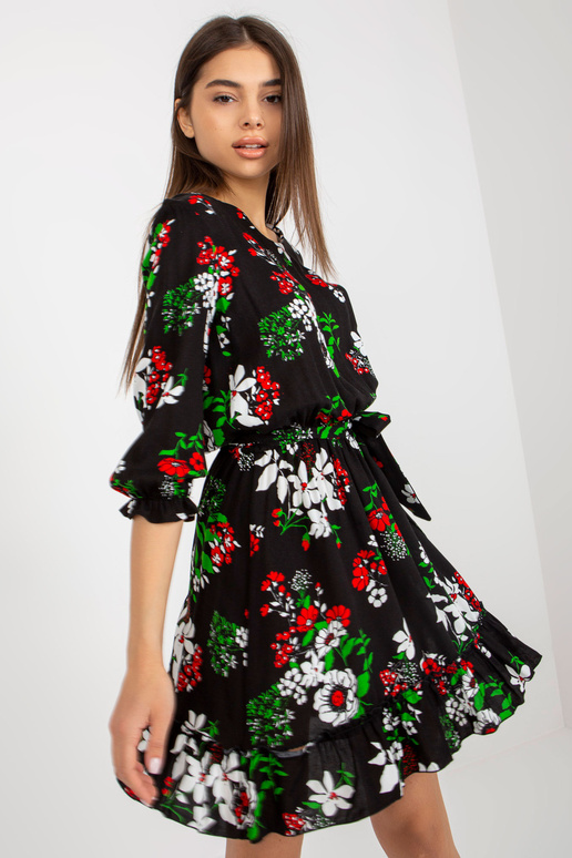 Must lilleline flantsiga minikleit Must lilleline flantsiga minikleit