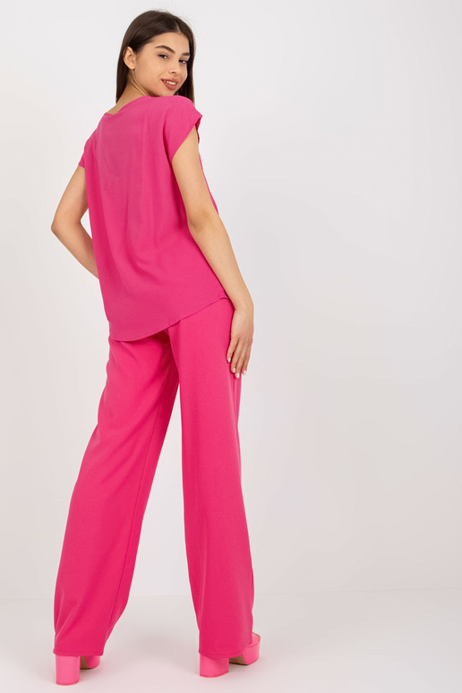 Tumeroosa vabaaja pluus viskoosiga...