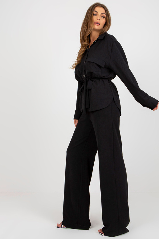 Must Oversize Oversize vööga särk