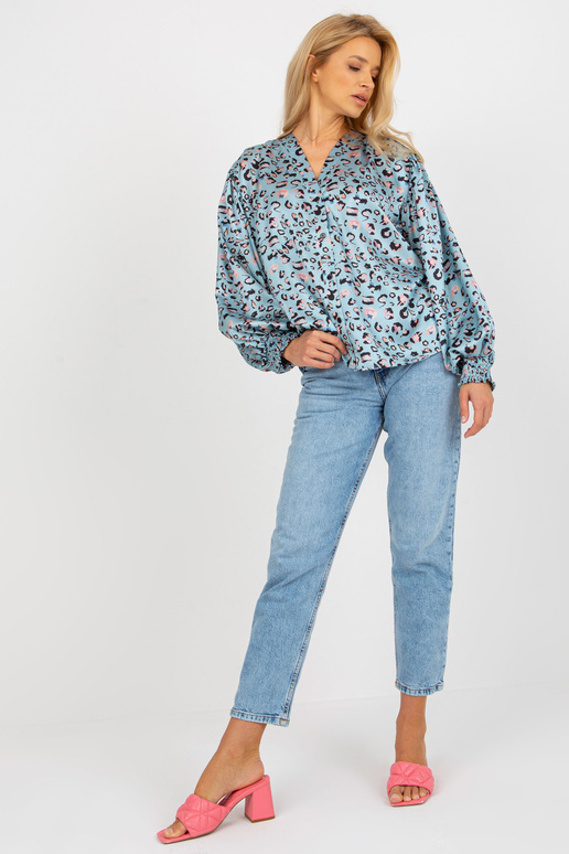 Sinine ja must leopteri särk...