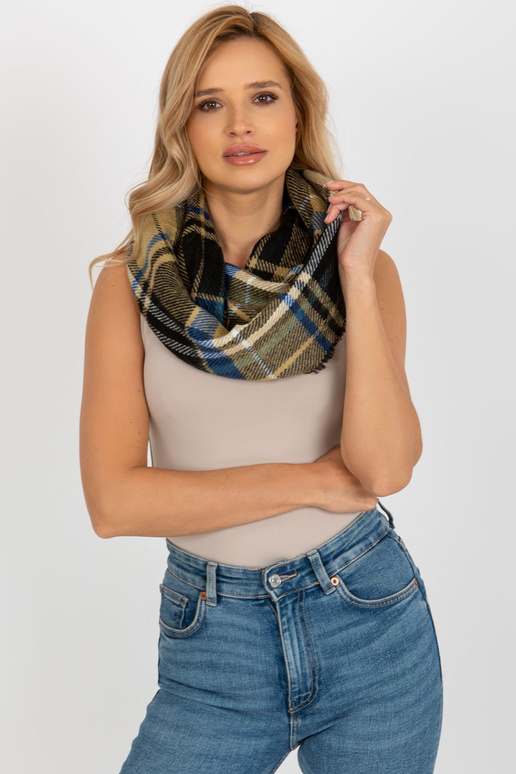 Must-sinine ruudulise trükiga naiste...