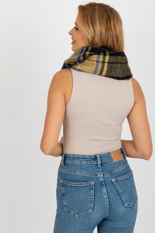 Must-sinine ruudulise trükiga naiste...