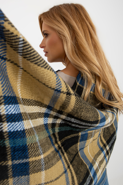 Must-sinine ruudulise trükiga naiste...