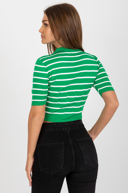 Roheline lühike kraega polopluus