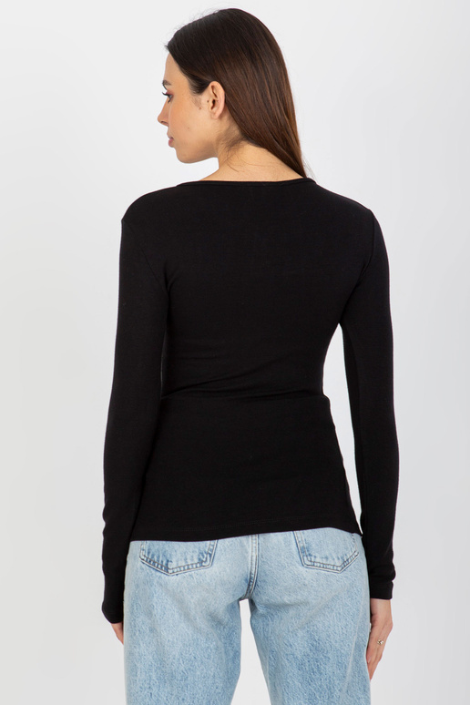 Must viskoosist vabaaja pluus...