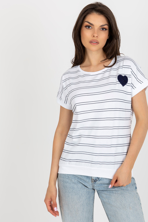 Valge ja tumesinine plaastriga naiste...