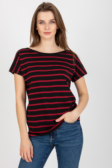 Must ja punane T-särgi...