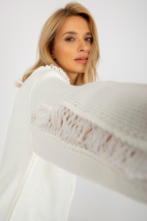 Ecru ülisuur aukudega kardigan RUE PARIS Ecru ülisuur aukudega kardigan RUE PARIS