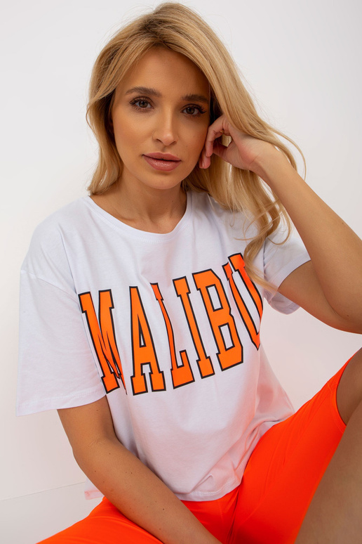 Valge-fluo oranž suvekomplekt... Valge-fluo oranž suvekomplekt...