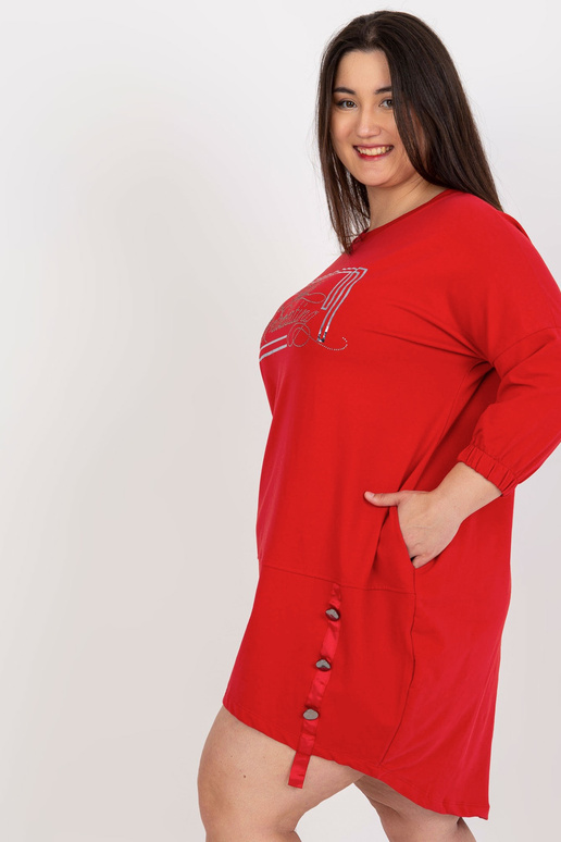 Punane suures suuruses puuvillane...