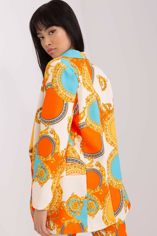 Marynarka-DHJ-MA-15621B.03-pomarańczowy