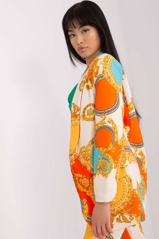 Marynarka-DHJ-MA-15621B.03-pomarańczowy