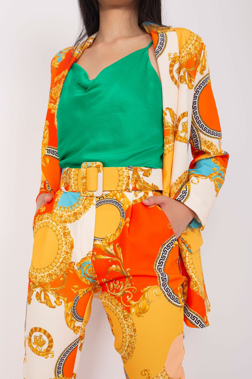 Marynarka-DHJ-MA-15621B.03-pomarańczowy