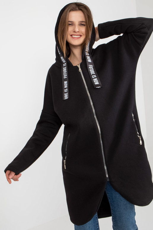 Must dressipluus pikk oversize...