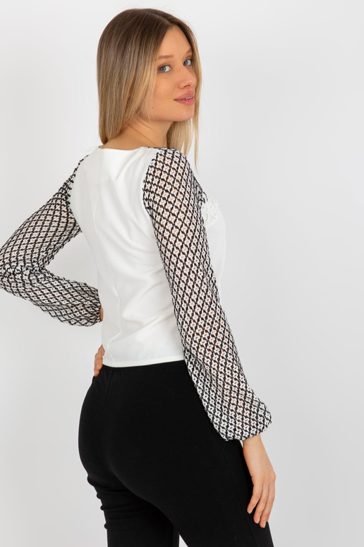 Ecru-must naiste pidulik pikkade...