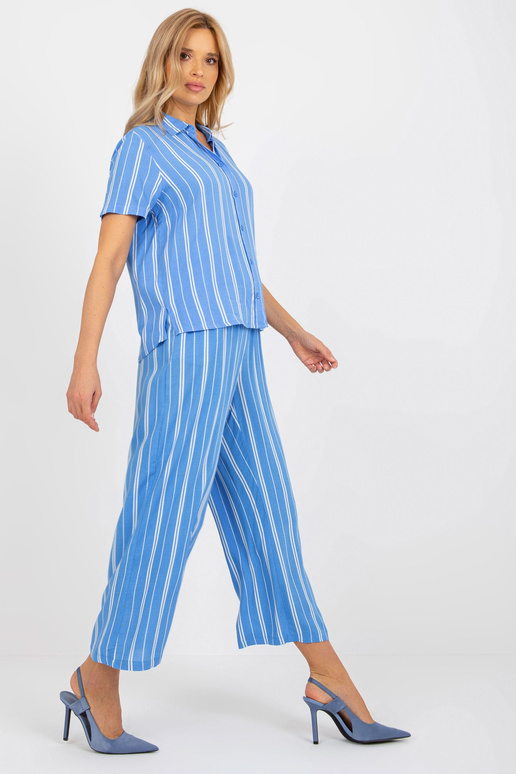 Sinise triibuline kraega särkpluus...