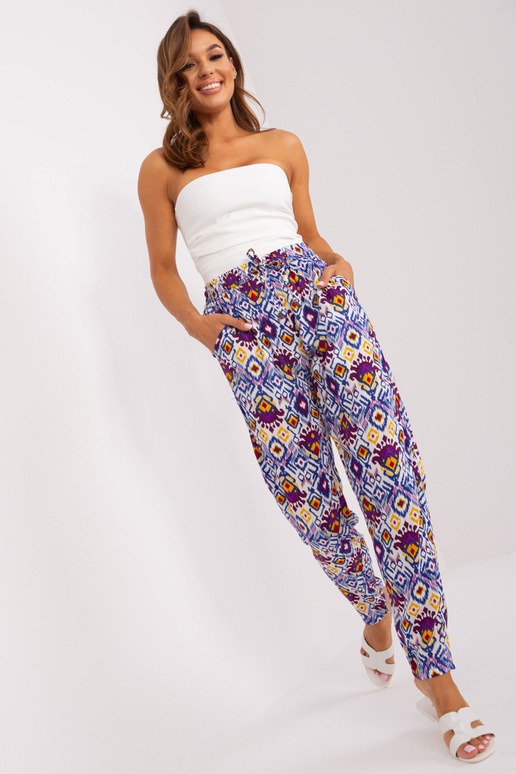 Püksid - D73770M61869O - lilla