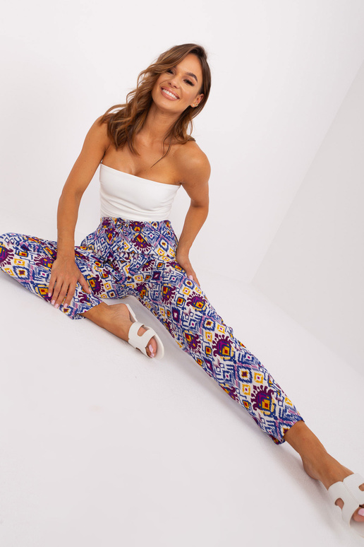 Püksid - D73770M61869O - lilla