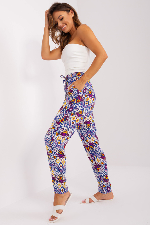 Püksid - D73770M61869O - lilla