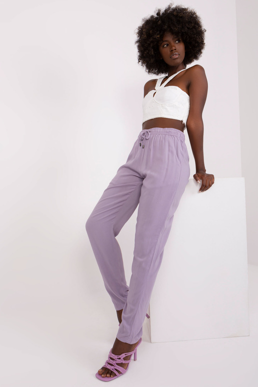 Püksid - D73760M61869O - Helelilla